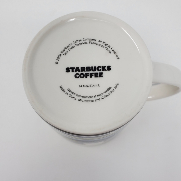 STARBUCKS COFFEE MUG BEVERAGE RETIRED MY JOURNEY BEGINS TODAY SCOOTER 2008 - Picture 8 of 8